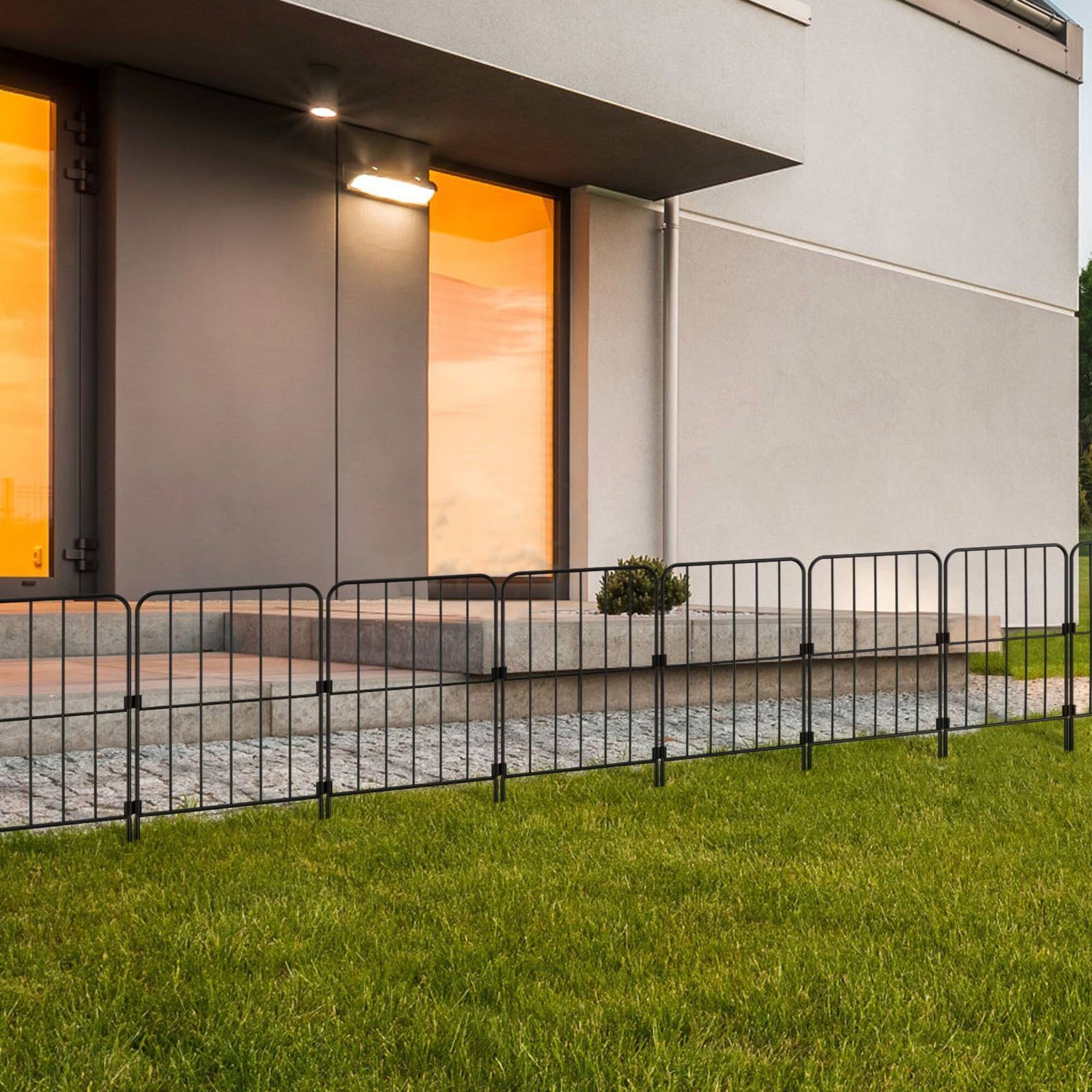 NEX™ Outdoor Lawn Landscape Panel Fence with Square Wire, 10ct.